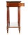 French Louis XVI Mahogany Marble Top Console Table For Sale - Image 4 of 9