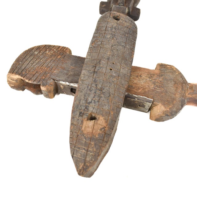 Wood Early 20th Century Dogon Door Lock Mali For Sale - Image 7 of 8