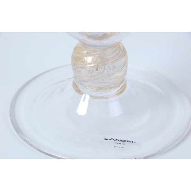 Murano Glass Vases from Lancel Paris, 1960s, Set of 2 For Sale - Image 12 of 18