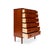 Vintage Danish Mid-Century Teak Six-Drawer Tallboy Dresser For Sale - Image 4 of 6