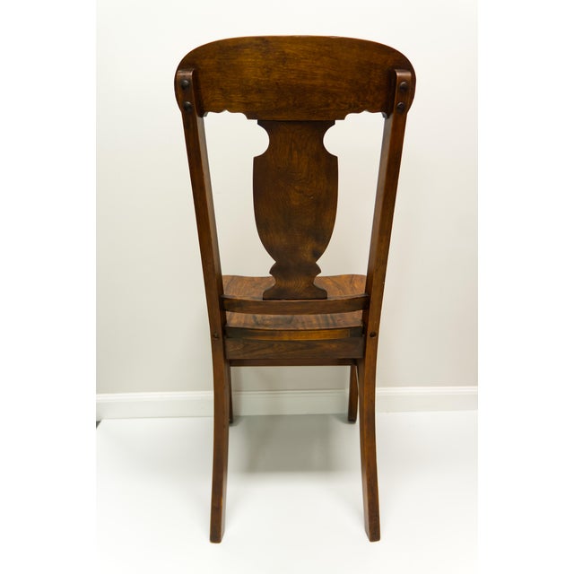 Early 20th Century Empire Style Wooden Chair With Rosewood Veneer Details For Sale In Louisville - Image 6 of 8