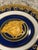 Ceramic Rosenthal Versace Medusa Blue Porcelain Bread & Butter Plate, 7.25” For Sale - Image 7 of 9
