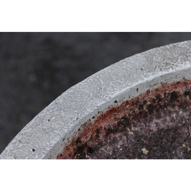 Cast Stone Floral Bird Bath For Sale In Philadelphia - Image 6 of 15