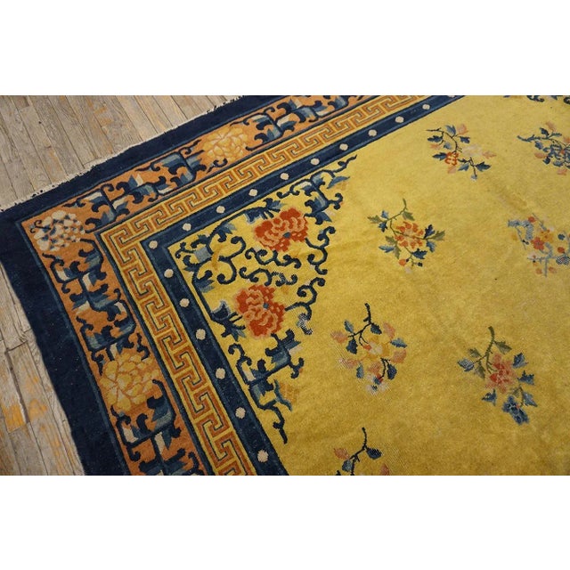 1920s Early 20th Century Chinese Peking Carpet For Sale - Image 5 of 5