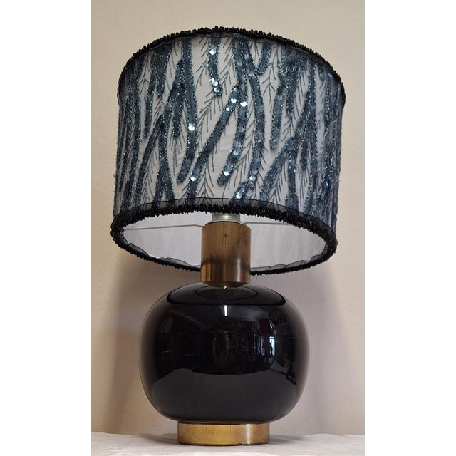 Metal Mid-Century German Table Lamp, 1950s For Sale - Image 7 of 13