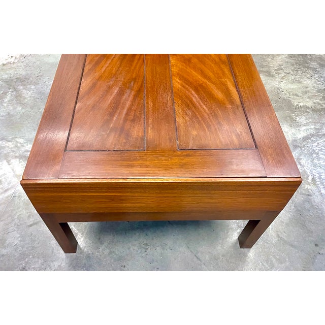 1900 - 1909 Antique Folding Long Bagatelle Coffee Table For Sale - Image 5 of 10