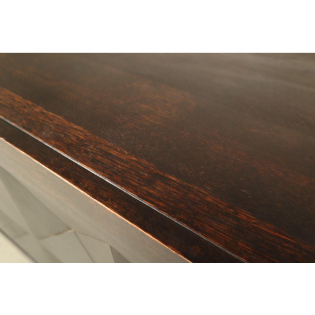 1970s Brutalist Ebonized Sideboard by Jean Batenburg for Mi Belgium, 1960s For Sale - Image 5 of 18
