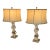 Ethan Allen Crystal Table Lamps, Pair For Sale