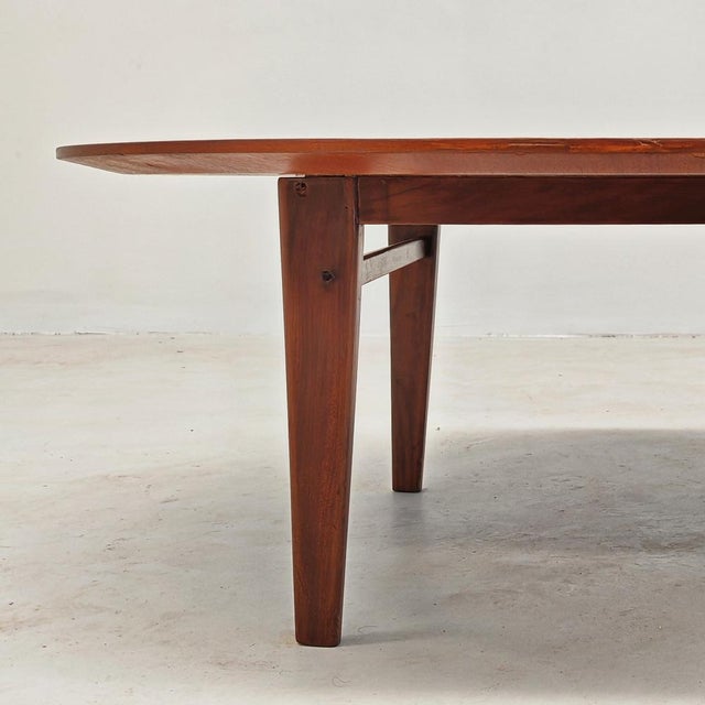Round Teak Coffee Table by E. Palutari for Dassi, 1950s For Sale - Image 14 of 16