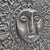 1970s Mid-Century Modern Brutalist Metal Wall Plaque with Sun Motif, 1970s For Sale - Image 5 of 9