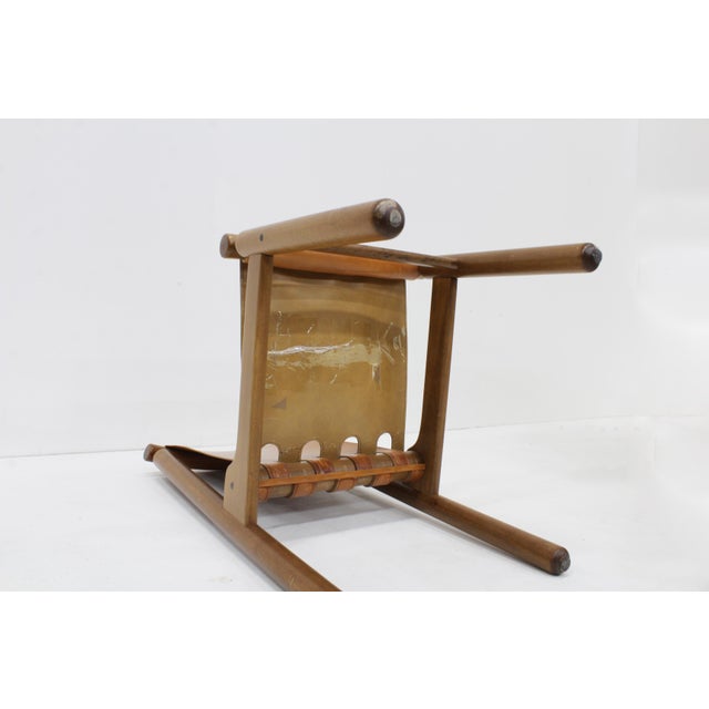 1950s Leather Dining Chairs by Ilmari Tapiovaara for La Permanente Mobili Cantù, 1950s, Set of 6 For Sale - Image 5 of 13