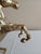 Mid 20th Century Vintage Rearing Brass Horse Statue For Sale - Image 5 of 11