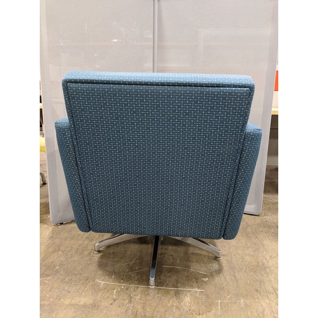 National Furniture Company Fringe Swivel Club Chair Chairish