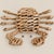Chinoiserie Handmade Vintage Large Wicker Crab For Sale - Image 3 of 6