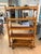Early 20th Century Rolling Industrial Factory Shoe Rack Display From Massachusetts For Sale - Image 4 of 12