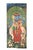 Indian Vintage Indian Painted Panel For Sale - Image 3 of 3