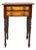 Sheraton Mahogany & Bird’s Eye Maple 2 Drawer Sewing Stand C1830 For Sale