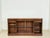 English Style Mahogany Office Sideboard with Roll-Up Doors, 1960s For Sale - Image 3 of 12