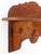Antique Folk Art Carved Wood Wall Shelf For Sale - Image 6 of 16