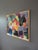 1960s Mid-Century Modern 'Amidst the Bloom' Vintage Original Abstract Painting, Framed For Sale - Image 5 of 11