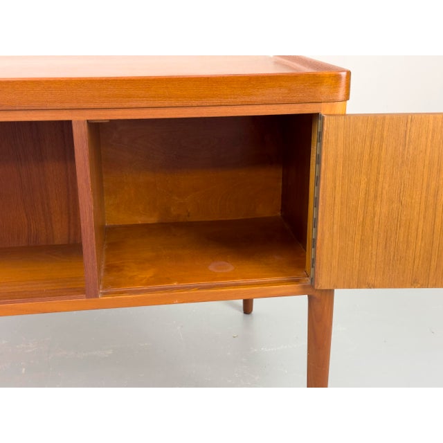 Mid-Century Modern Teak Desk attributed to H. Brockmann Petersen for Poul M. Jessen, 1960s For Sale - Image 15 of 18
