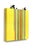 Contemporary Yellow Drip II - Original Modern Yellow Abstract Acrylic and Aluminum Art on Wood Panel For Sale - Image 3 of 10