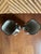 Vintage Modernist Black and White Ceramic Vases, Made in Japan - A Pair For Sale - Image 10 of 11