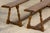 Late 19th Century French Provincial Oak Farmhouse Benches – A Pair For Sale - Image 9 of 16