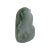 Chinese Hand Carved Natural Jade Lucky Feng Shui Kirin Figure Pendant For Sale - Image 4 of 7
