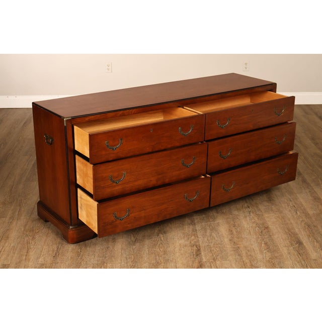 Campaign National Mt. Airy Campaign Style Dresser For Sale - Image 3 of 18