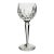 Late 20th Century Waterford Lismore Hand Cut Crystal Hock Wine Glass For Sale