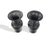 Late 20th Century Chinese Black Glazed Porcelain Dragon Vases – A Pair For Sale - Image 9 of 12