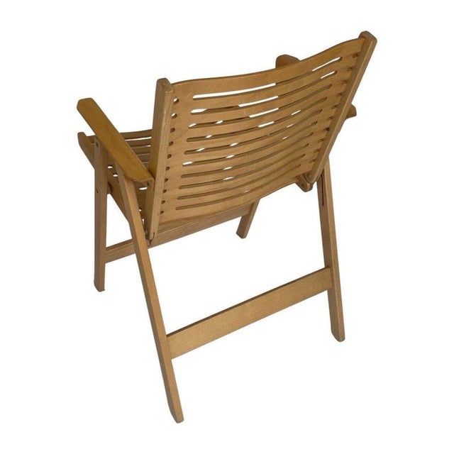 Brown Rex Folding Chair from Nico Kralj, 1952 For Sale - Image 8 of 11