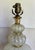 White 1940's Italian Venetian Murano Art Glass Table Lamp For Sale - Image 8 of 13