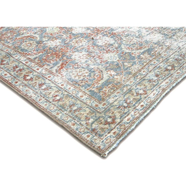 Transitional 1940s Persian Tabriz Rug For Sale - Image 3 of 7