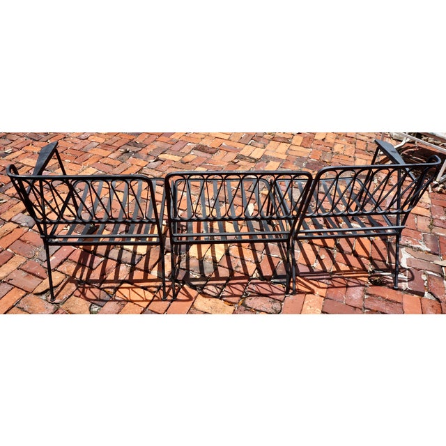 Mid-Century Modern Vintage Salterini Ribbon Sofa, Attributed For Sale - Image 3 of 9