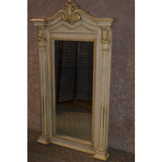 Neoclassical Cellini Furniture Neo-Classic Style Italian Wall Mirror For Sale - Image 3 of 13