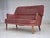 Swedish 2-Seater Sofa in Pink Velour and Beech, 1970s For Sale - Image 16 of 18