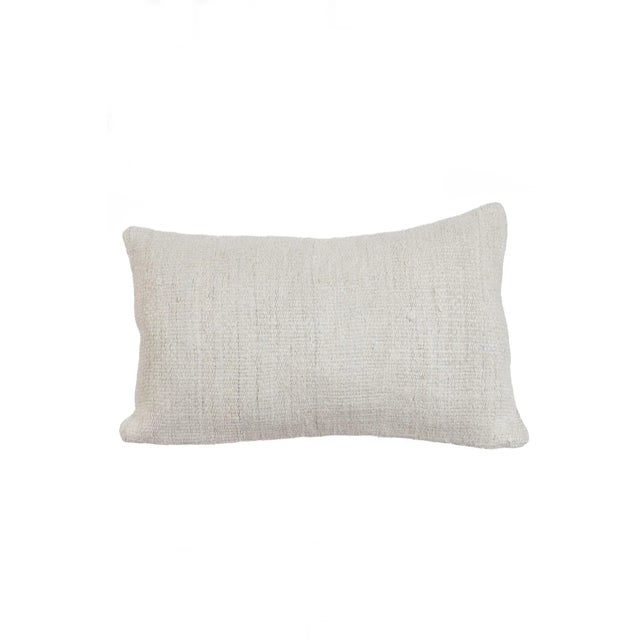 Turkish Hemp Kilim Pillow Cover For Sale - Image 4 of 4