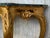 20th Century Baroque Style Carved Walnut Ormolu and Green Marble Console Table For Sale In Miami - Image 6 of 11