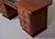 French Art Deco Mahogany Executive Desk With Inset Leather Writing Surface, Circa 1930s For Sale - Image 12 of 13