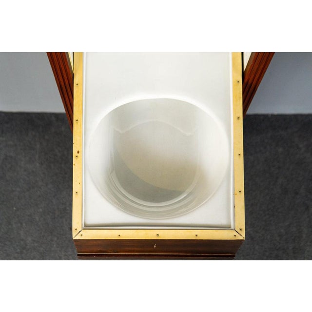 Vintage Brown Wash Cabinet For Sale - Image 15 of 17