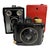 Wonderful set of three antique and vintage Kodak cameras for display. Charming Baby Brownie Special Bakelite, red...