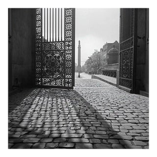 View From Iron Gate Darmstadt Castle to City Life, Germany, 1938, Printed 2021 For Sale
