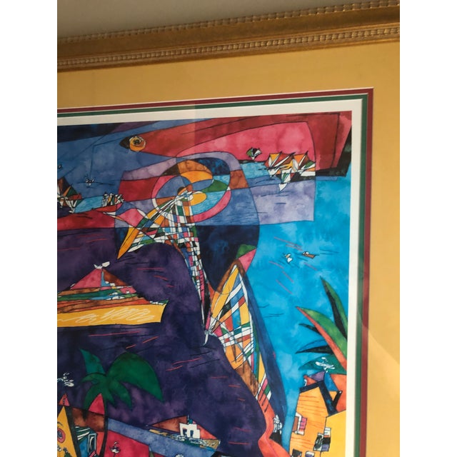 Modern Original Miles Blatt Signed Print, Living Along the Cooper For Sale - Image 4 of 12