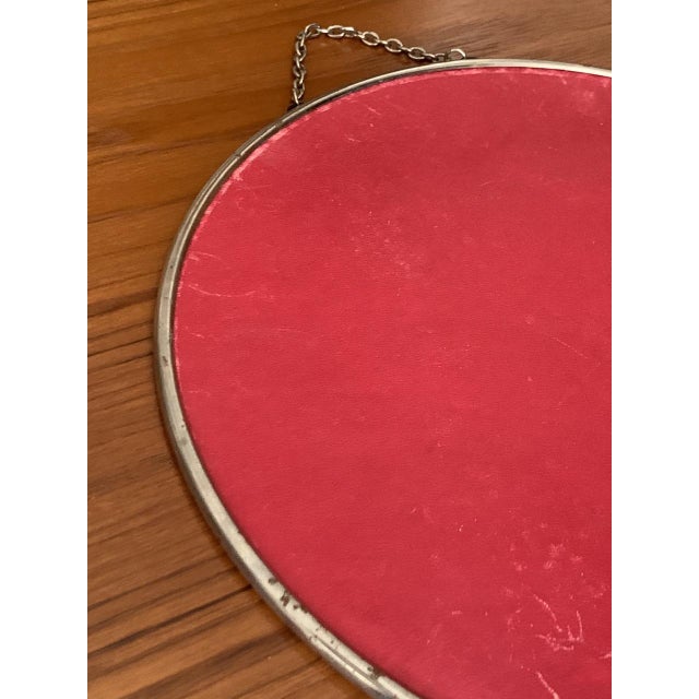 Mid-Century French Round Barbers Mirror, 1950s For Sale - Image 17 of 18