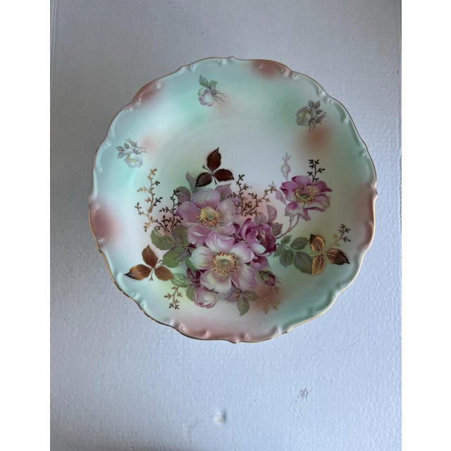 Victorian Vintage Bavaria Cake Stand/Pedestal Serving Plate For Sale - Image 3 of 8