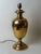 Black Italian Hollywood Regency Brass Urn Table Lamp, 1970s For Sale - Image 8 of 14