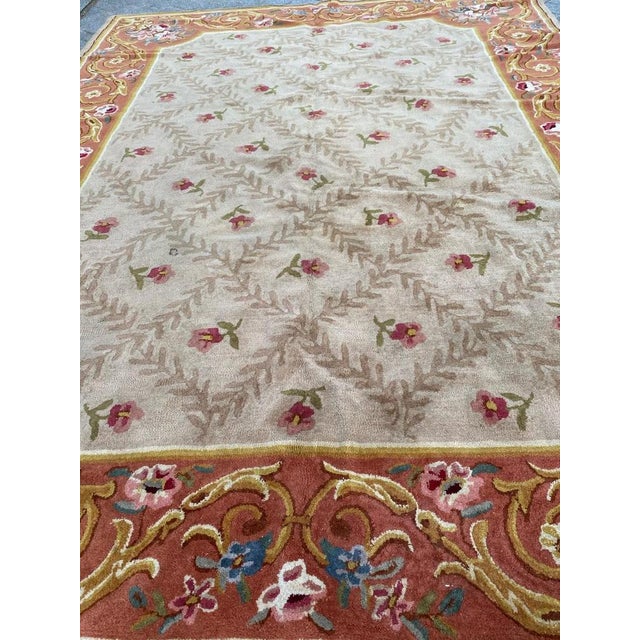 Vintage French Janus Rug, 1940s For Sale - Image 12 of 15
