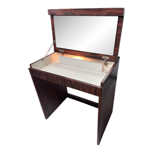 Vintage Faux Rose Wood Laminated Vanity